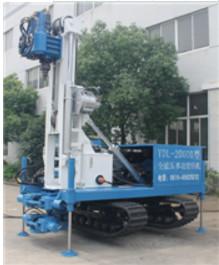 Quality 25 Tons Borehole Drilling Machine Drilling Depth 300 Meters 150mm-400mm Drilling Diameter wholesale