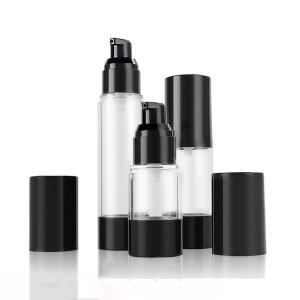 Quality Cylinder 15ML 30ML 50ML Lotion Spray Airless Pump Bottles wholesale