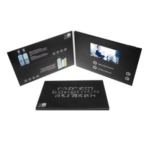 China 800*480 Pixel Digital LCD Promotional Video Card Homemade Video Advertising Cards on sale