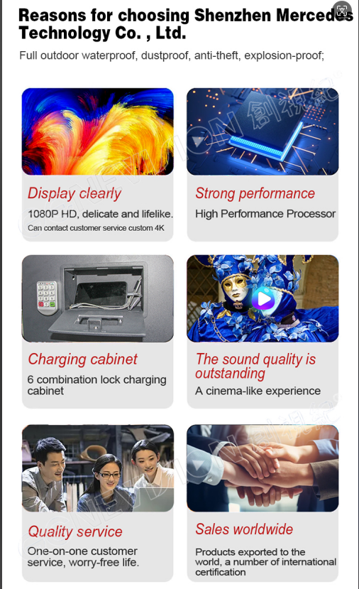 49 Inch Smart Phone Charging Wifi Digital Signage With Smart Password Lock