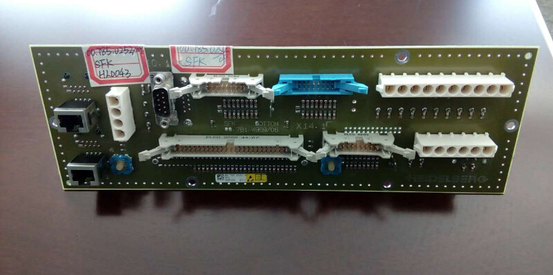 SFK,00.785.0252/09,SFK card, original board, SM74 machine spare parts