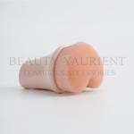 Love Heart Plastic Handle Small Kabuki Makeup Brush Without Ferrule 43g