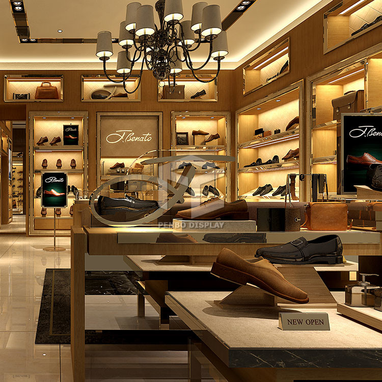 Monomer Design Shoes Display Stand For Shop 2mm Thick MDF Board