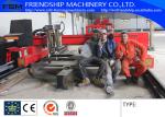 Semi Trailer Chassis Beam Welding Line Trailer Beam Hydraulic Assembly With