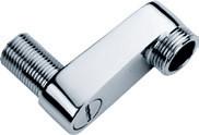 Quality Chrome Solid Brass S-unions Shower Faucet Accessories , Double Male Thread wholesale