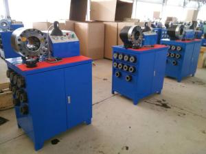 Quality Electric Steel Industrial Hydraulic Hose Pipe Crimping Machine For Different Pressure Hose wholesale