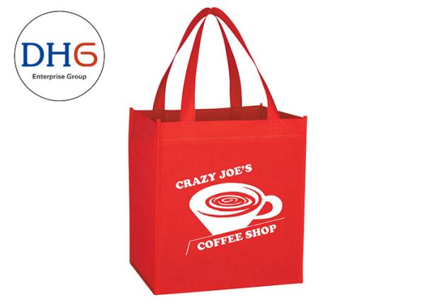 Multi Purpose Custom Reusable Shopping Bags , Non Woven Polypropylene Bags