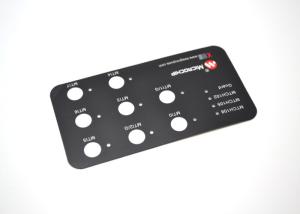 Quality Flat Non Tactile Membrane Switch Keypad With 3M467 Adhesive For Microchip wholesale