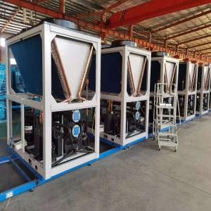 Quality Commercial Centrifugal Air Cooled Chiller Heat Pump For Greenhouse 250 Ton wholesale