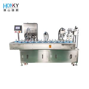 Quality 2400 BPH Cosmetic Cream Filling Machine Glass Mini Bottle Filler wholesale