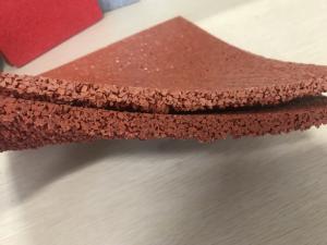 Quality Anti Ultraviolet Odourless Tennis Field Rubber Granules Flooring wholesale