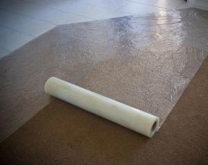 Quality SGS CE 36&quot; X 500' Commercial Exhibition Anti Foot Print Carpet Protector wholesale