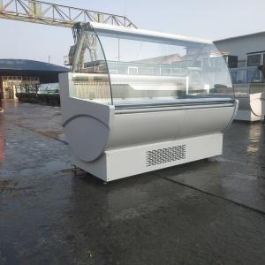 Quality Auto Defrost Deli Chiller Display Cabinet 110L Volume For Fish Meat Sausages wholesale