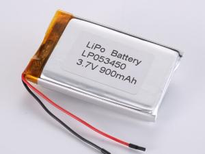 Quality lithium polymer battery 3.7V 900MAH lp053450,lp483547,lp503055,lp603442,lp753235 wholesale