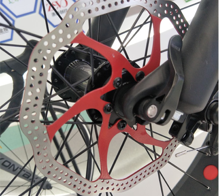 Domanca Carbon Fiber Fat Tire Electric Bike Off eBike 750w with JELLY POWER Battery