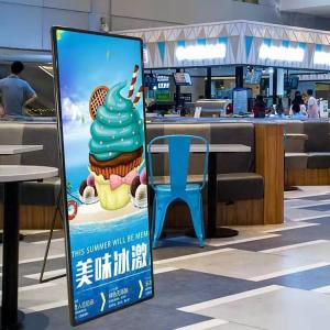 Quality Longvison Commercial Smart Led Poster Display 1000nits for Advertising wholesale