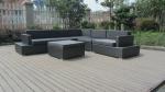 6pcs modern wicker sofa furniture
