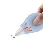 Customized Colors Soft Infant Nasal Aspirator Babies Newborn Nose Cleaner