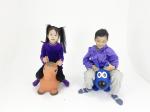 PVC Bouncy Animal Hopper For 3 Ages Kids Bouncy Jumping 1200-1500g