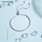 11in Sterling Silver Slider Bracelets