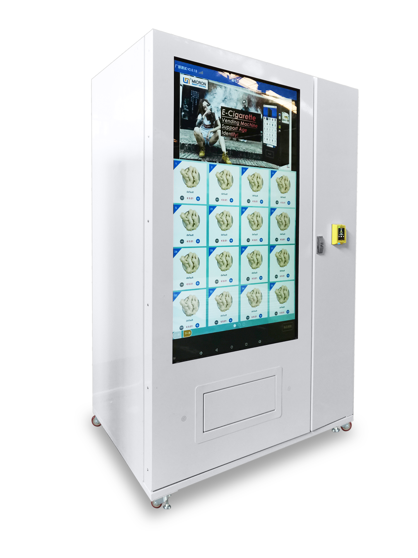 Eectronic Touch Screen Commercial POP Vending Machine For Advertising