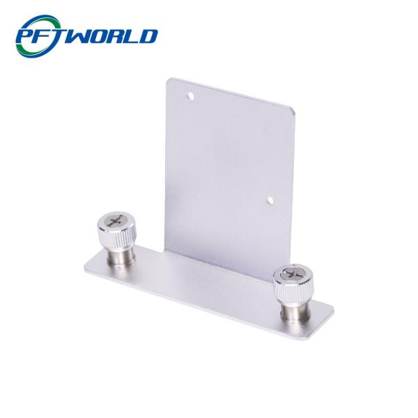 Stainless Steel Precision Sheet Metal Parts Silver Plate Custom Bending