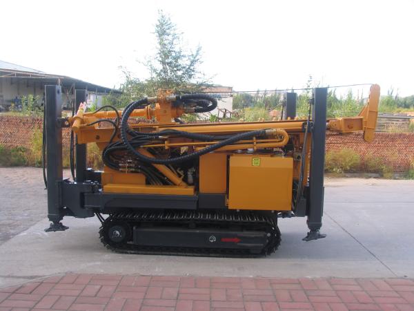 1000m Drilling Depth Hydraulic Waterwell Drilling Rig Mounted on truck or