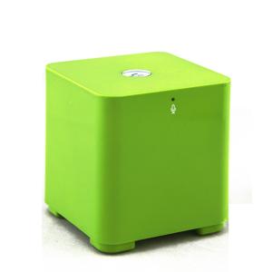 Stereo hands free calling bluetooth cube speakers