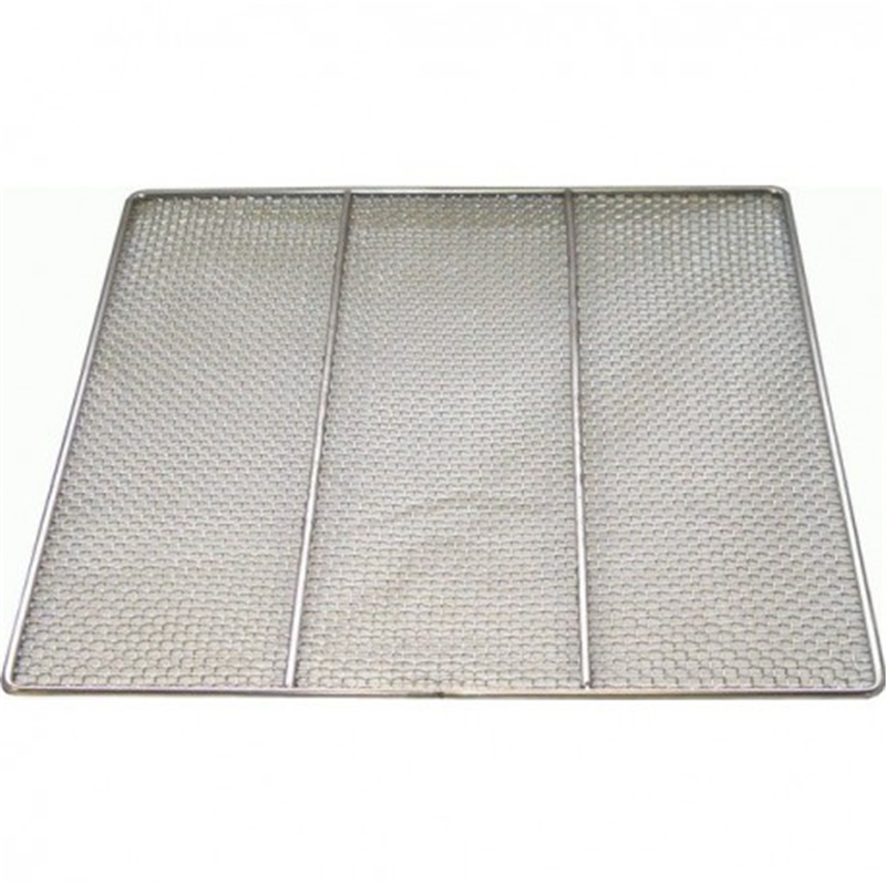 Rk Bakeware China- Stainless Steel Donut Frying Screen 17.5 Inch X 17.5 Inch