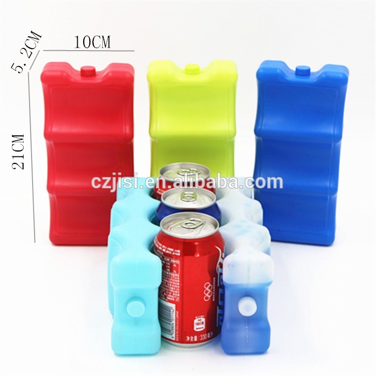 Wholesale Food Grade 500ML Eutectic Cold Plates Reusable Hard Cold Ice Pack Gel For Cooling Food
