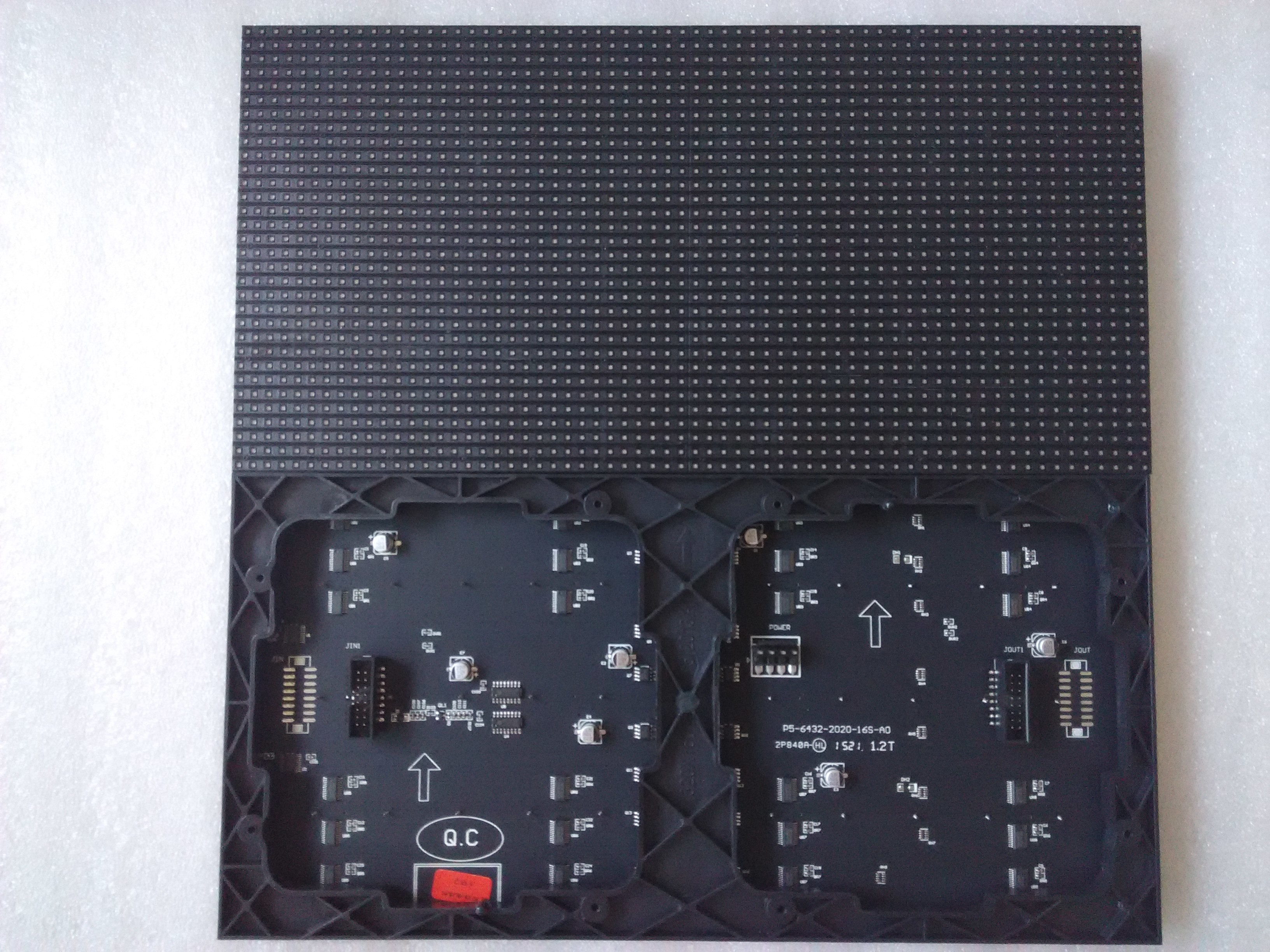 64x32 LED Display Module 320x160mm , 5V Matrix RGB P5 Led Screen SMD2121