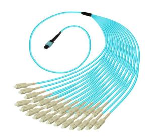Quality 24-288core Fibre MTP MPO Patch Cord Trunk Cable Data Center MPO-SC wholesale