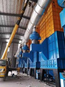 Quality 500 Tons Paddy Parboiling And Drying Machine Two Husk Furnace wholesale