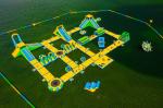 Giant Inflatable Water Park Games / Harrison Exciting Aqua Park Equipment For
