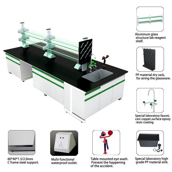 Commercial Science Lab Classroom Furniture Non Toxic OEM Service