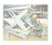 Warehouse 53mm/S 1000*1100mm Double Scissor Lift Table