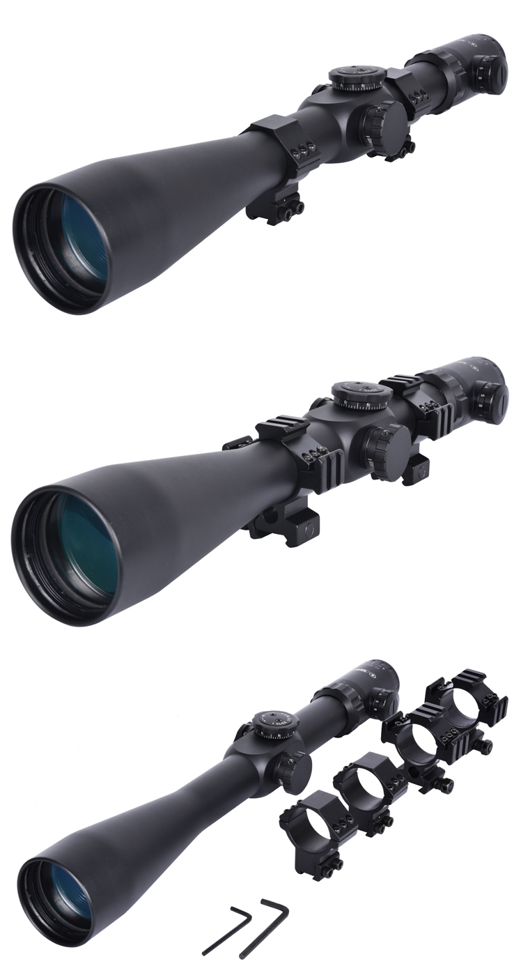 Red and Green Reticle 10-40x56 SF Outdoor Scope for Long Distance Precision Shooting