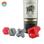 Durable Household Collapsible Silicone Bottle Stoppers Wine Custom Logo OEM/ODM