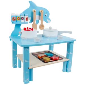 Quality Wooden Dolphin Dining Stove Cartoon Animal Simulation Barbecue wholesale
