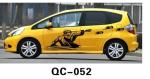 Car Body Sticker QC-052C / Durable Reflective Car Decoration