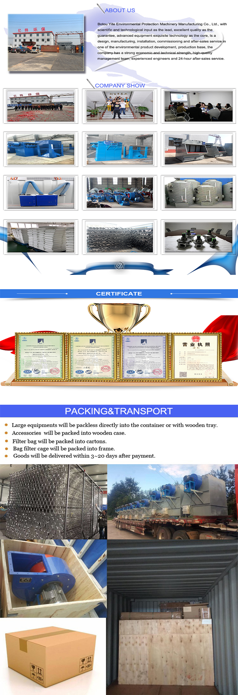 32mm Grey Industrial Air Scrubber Gas Packing Absorption Column for Gas Purification