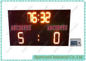 Quality Waterproof Outdoor Led Electronic Football Scoreboard For Five-A-Side Futsal Match wholesale