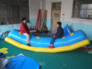 Quality Single Tube Inflatable Water Sports , Inflatable Seesaw Toys wholesale