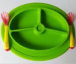 high quality EXW price custom logo design durable placemat kitchen silicone