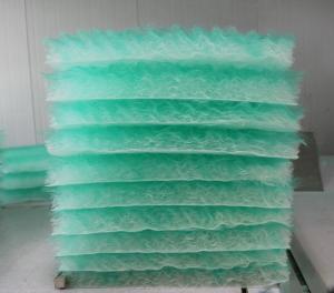 Quality G2 G3 G4 Fiberglass Felt Media Spray Paint Booth Air Filter For Painting Room wholesale