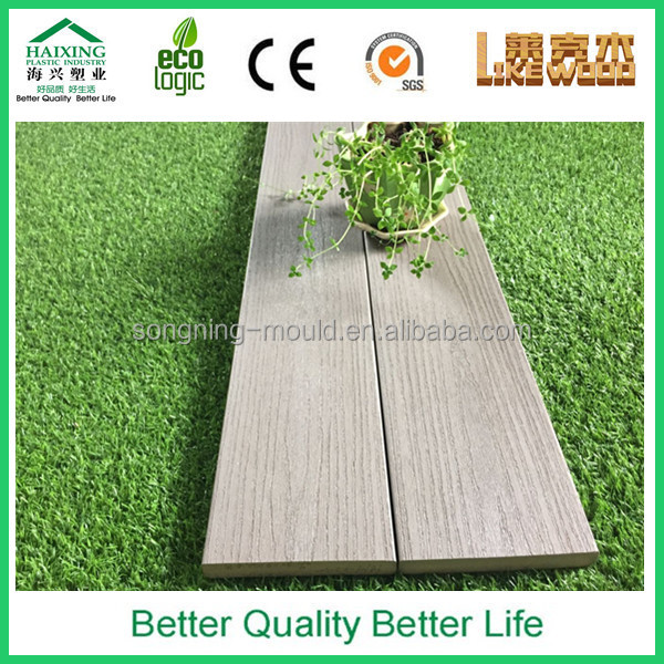 2023 Design PVC Decking Waterproof Artificial Wood Plastic Outdoor Decking Boardwalk