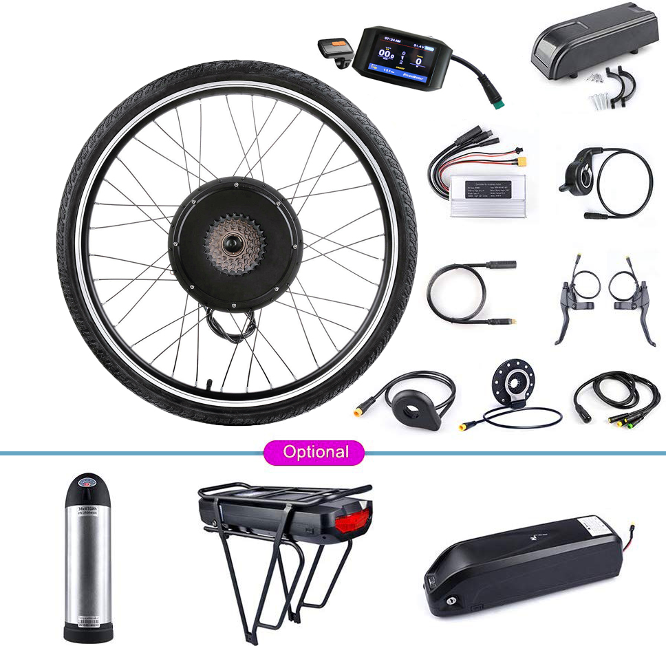 Brushless gearless motor for 48V 1500W kit two wheel electric