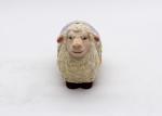 Strong Dolomite Ceramic Sheep Bank , Ceramic Coin Bank Figurine Farmhouse