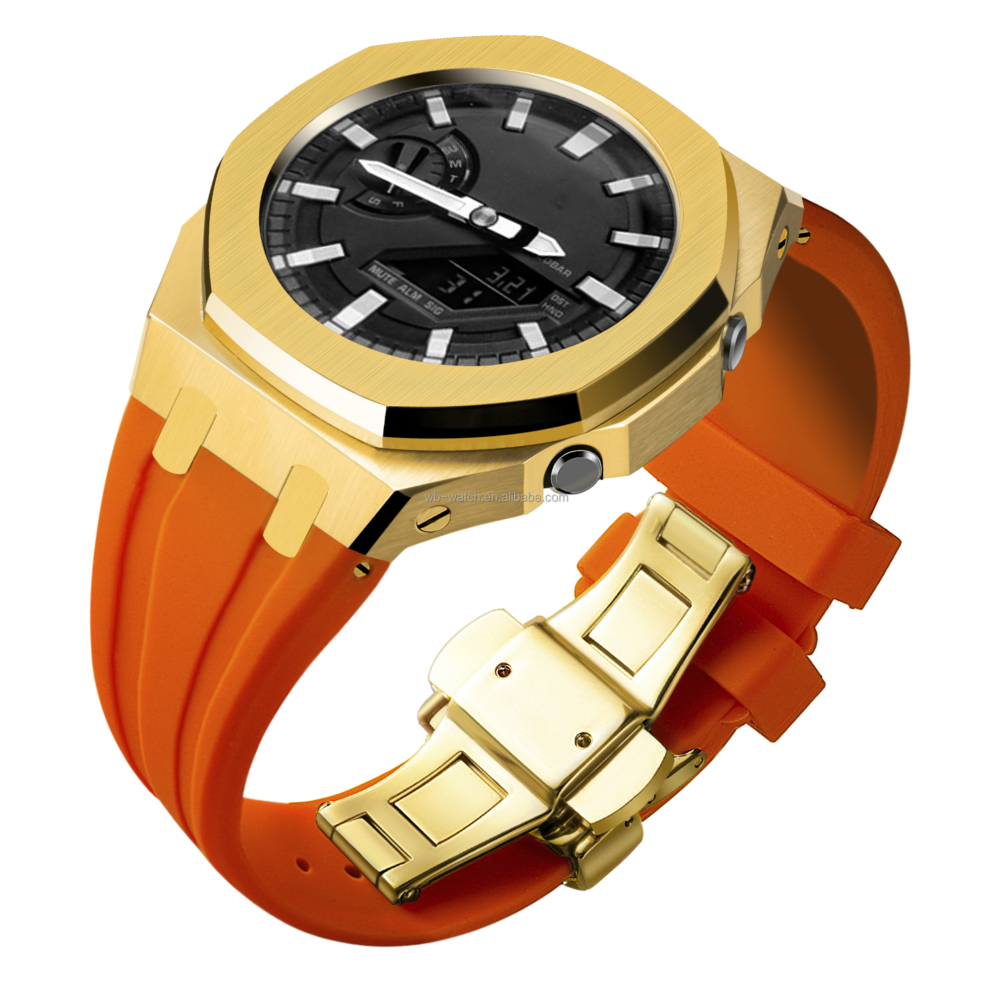 Stainless Steel Band For Casio Ga2100 G Shock Case Modification Essential Accessory