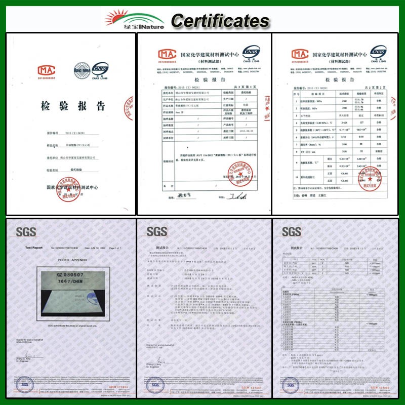 3mm-18mm Polycarbonate Hollow Sheet Durable and Versatile with anti-UV for Greenhouse Roofing and More